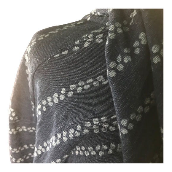 Pure Jill Indigo Oversized Hooded Baja Shirt - Picture 7 of 8